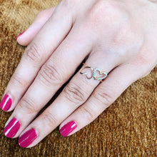 Load image into Gallery viewer, 18Kt Gold Natural Diamond Ring - Heart