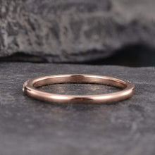 Load image into Gallery viewer, 14Kt Rose gold designer Blue Topaz Half Eternity ring by diamtrendz