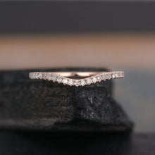Load image into Gallery viewer, 14Kt Rose Gold Designer Diamond Ring by Diamtrendz