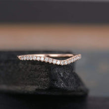 Load image into Gallery viewer, 14Kt Rose Gold Designer Diamond Ring by Diamtrendz