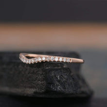 Load image into Gallery viewer, 14Kt Rose Gold Designer Diamond Ring by Diamtrendz