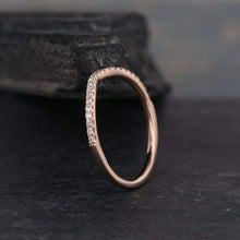 Load image into Gallery viewer, 14Kt Rose Gold Designer Diamond Ring by Diamtrendz