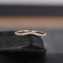 Load image into Gallery viewer, 14Kt Rose Gold Designer Diamond Ring by Diamtrendz