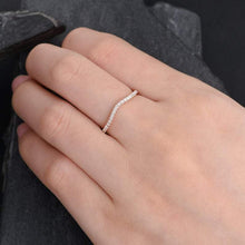 Load image into Gallery viewer, 14Kt Rose Gold Designer Diamond Ring by Diamtrendz