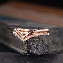 Load image into Gallery viewer, 14Kt Rose Gold Designer Diamond Ring by Diamtrendz