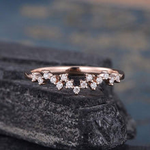 Load image into Gallery viewer, 14Kt Rose Gold Designer Diamond Ring by Diamtrendz