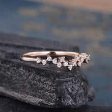 Load image into Gallery viewer, 14Kt Rose Gold Designer Diamond Ring by Diamtrendz