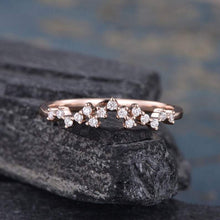 Load image into Gallery viewer, 14Kt Rose Gold Designer Diamond Ring by Diamtrendz