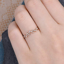 Load image into Gallery viewer, 14Kt Rose Gold Designer Diamond Ring by Diamtrendz