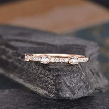 Load image into Gallery viewer, 14Kt Rose Gold Designer Diamond Ring by Diamtrendz