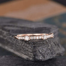 Load image into Gallery viewer, 14Kt Rose Gold Designer Diamond Ring by Diamtrendz