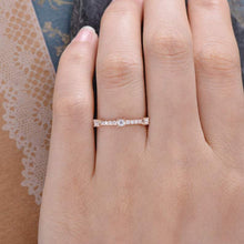 Load image into Gallery viewer, 14Kt Rose Gold Designer Diamond Ring by Diamtrendz