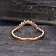 Load image into Gallery viewer, 14Kt Rose Gold Designer Pearl Ring by Diamtrendz