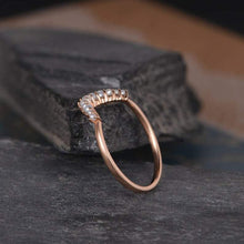 Load image into Gallery viewer, 14Kt Rose Gold Designer Pearl Ring by Diamtrendz