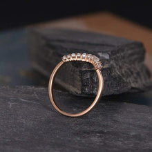 Load image into Gallery viewer, 14Kt Rose Gold Designer Pearl Ring by Diamtrendz