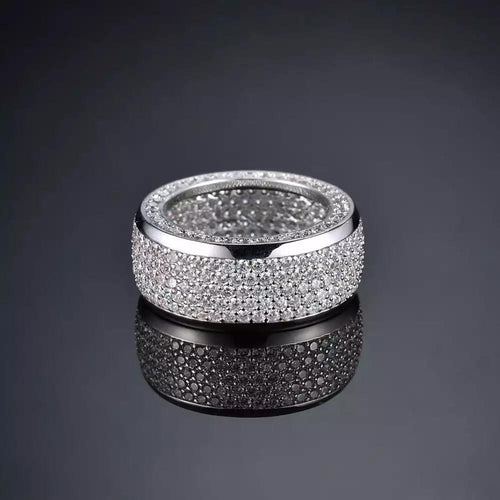 14Kt White Gold Diamond ring by diamtrendz
