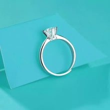 Load image into Gallery viewer, 14Kt White Gold Solitaire Diamond ring by diamtrendz