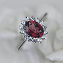 Load image into Gallery viewer, 14Kt Rose gold designer Sapphire diamond ring by diamtrendz