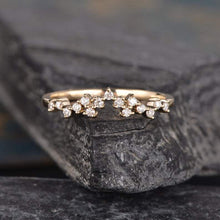 Load image into Gallery viewer, 14Kt Yellow Gold Designer Diamond Ring by Diamtrendz
