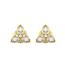 Load image into Gallery viewer, 18Kt gold real diamond earring 31(2) by diamtrendz