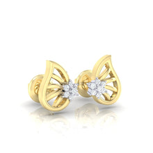 Load image into Gallery viewer, 18Kt gold real diamond earring 7(1) by diamtrendz