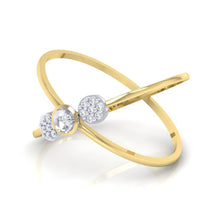 Load image into Gallery viewer, 18Kt gold natural diamond ring by diamtrendz
