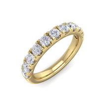 Load image into Gallery viewer, 18Kt gold designer band diamond ring by diamtrendz