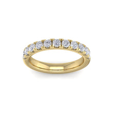 Load image into Gallery viewer, 18Kt gold designer band diamond ring by diamtrendz