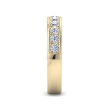 Load image into Gallery viewer, 18Kt gold designer band diamond ring by diamtrendz