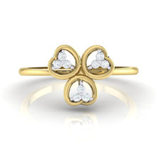 Load image into Gallery viewer, 18Kt gold real diamond ring 26(2) by diamtrendz