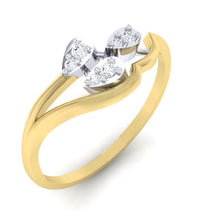 Load image into Gallery viewer, 18Kt gold real diamond ring 32(1) by diamtrendz