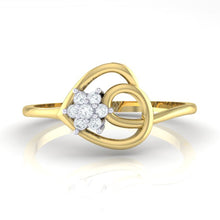 Load image into Gallery viewer, 18Kt gold real diamond ring 37(2) by diamtrendz