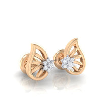 Load image into Gallery viewer, 18Kt rose gold real diamond earring 7(1) by diamtrendz
