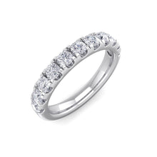 Load image into Gallery viewer, 18Kt white gold designer band diamond ring by diamtrendz
