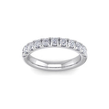 Load image into Gallery viewer, 18Kt white gold designer band diamond ring by diamtrendz