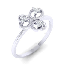 Load image into Gallery viewer, 18Kt white gold real diamond ring 26(1) by diamtrendz