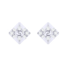 Load image into Gallery viewer, 18Kt gold real diamond earring by diamtrendz