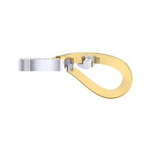Load image into Gallery viewer, 18Kt gold real diamond pendant by diamtrendz