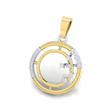 Load image into Gallery viewer, 18Kt gold real diamond pendant by diamtrendz