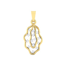 Load image into Gallery viewer, 18Kt gold real diamond pendant by diamtrendz