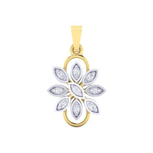 Load image into Gallery viewer, 18Kt gold real diamond pendant by diamtrendz