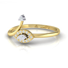 Load image into Gallery viewer, 18Kt gold marquise diamond ring by diamtrendz