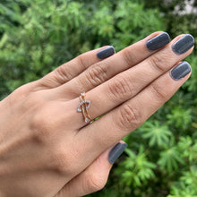 Load image into Gallery viewer, rose gold real diamond picture