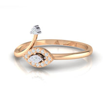 Load image into Gallery viewer, 18Kt rose gold marquise diamond ring by diamtrendz
