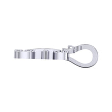 Load image into Gallery viewer, 18Kt white gold real diamond pendant by diamtrendz
