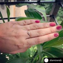 Load image into Gallery viewer, 18Kt Gold Natural Diamond Ring