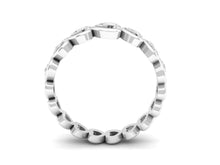 Load image into Gallery viewer, 18Kt white gold heart shaped diamond ring by diamtrendz