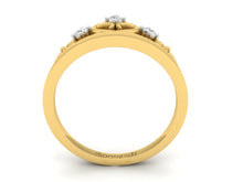 Load image into Gallery viewer, 18Kt gold crown diamond ring by diamtrendz