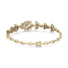 Load image into Gallery viewer, gold designer diamond bracelet