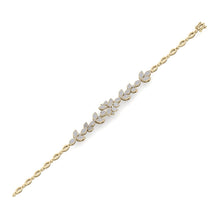 Load image into Gallery viewer, gold designer diamond bracelet